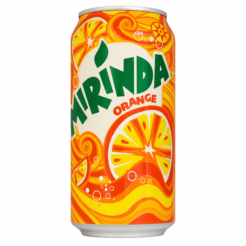 MIRINDA ORANGE TIN 330 ML