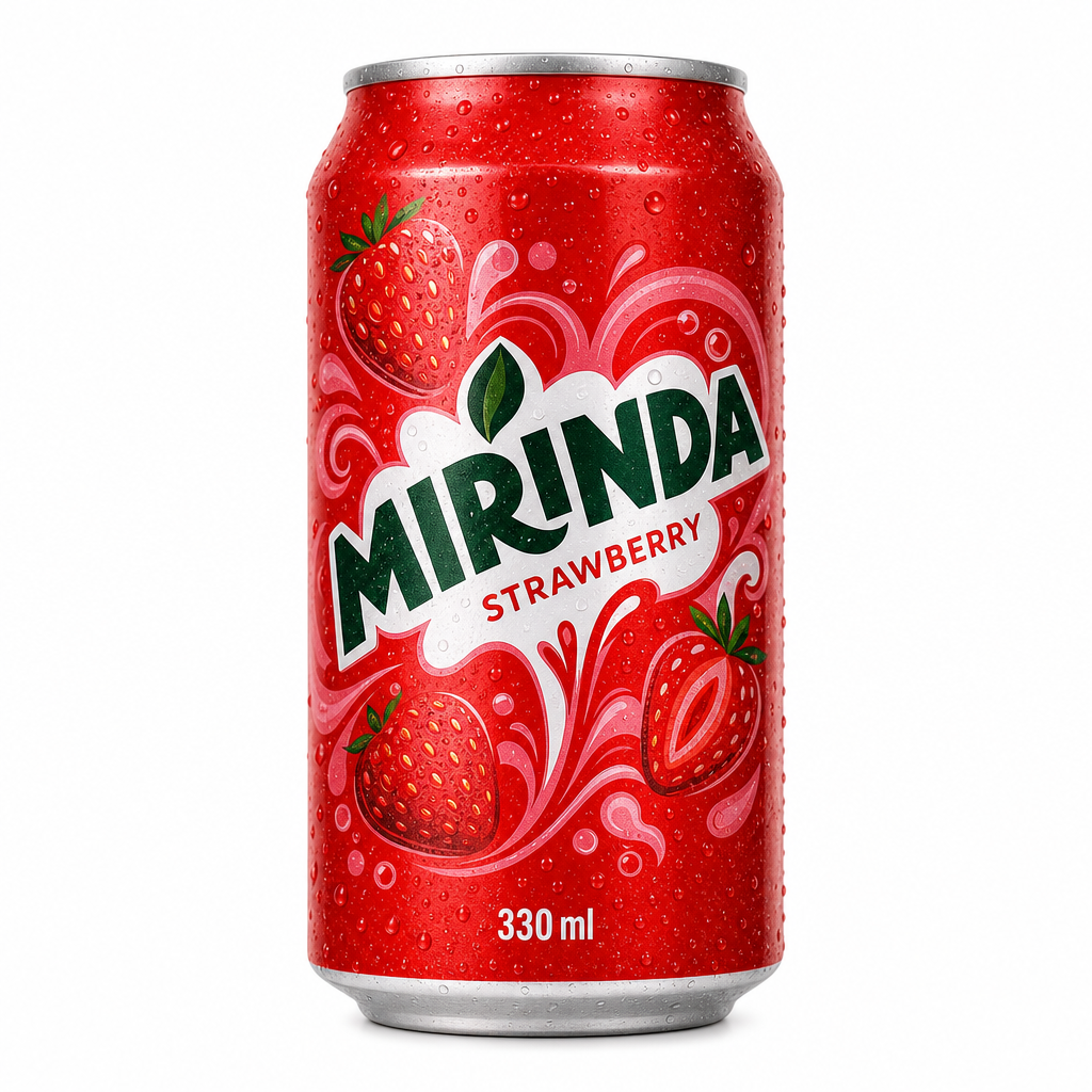 MIRINDA STRAWBERRY 330 ML