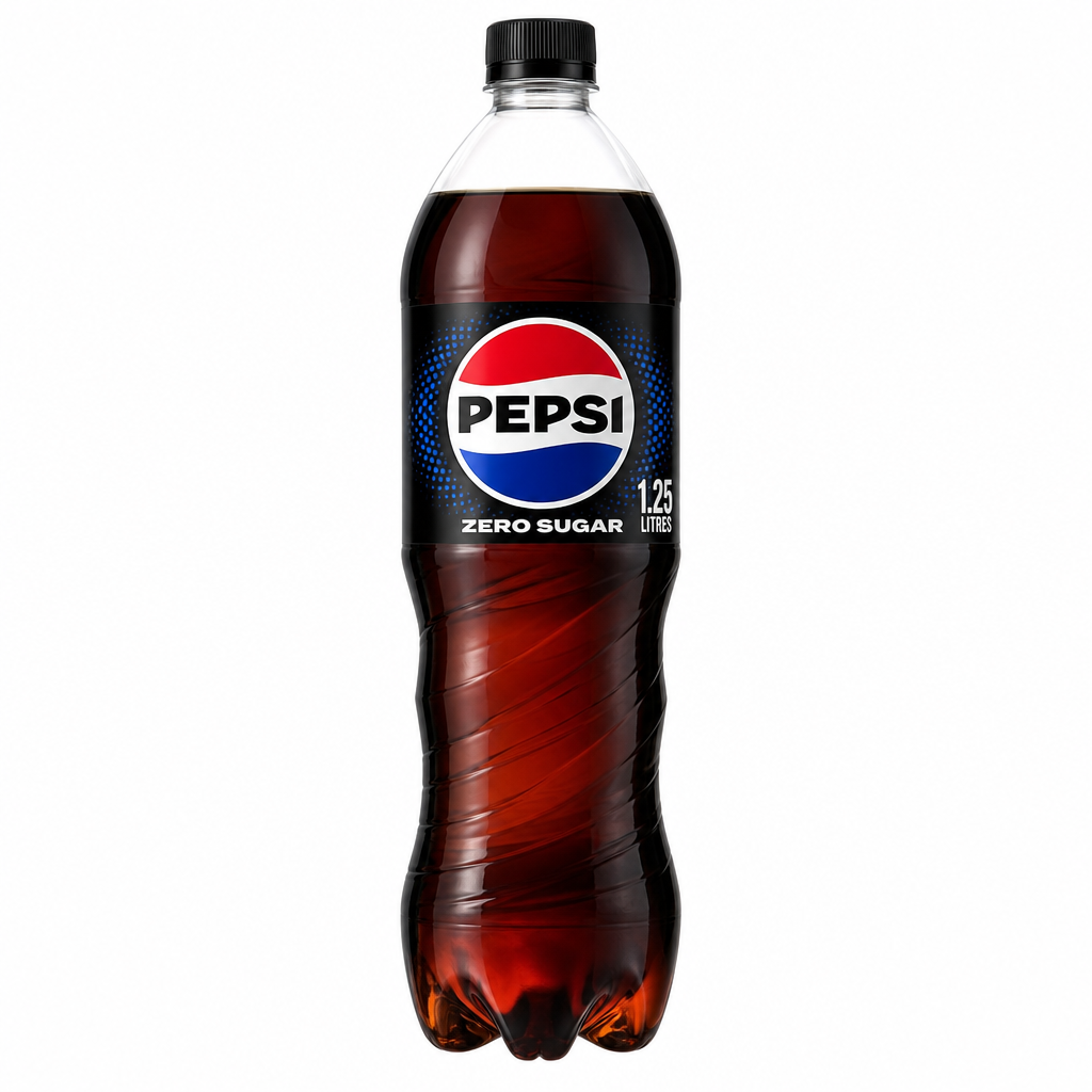 PEPSI ZERO PET 1.25LTR