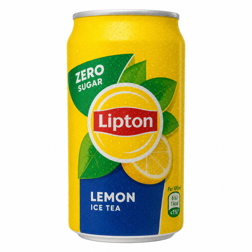 LIPTON ZERO SUGAR LEMON ICE TEA 320 ML