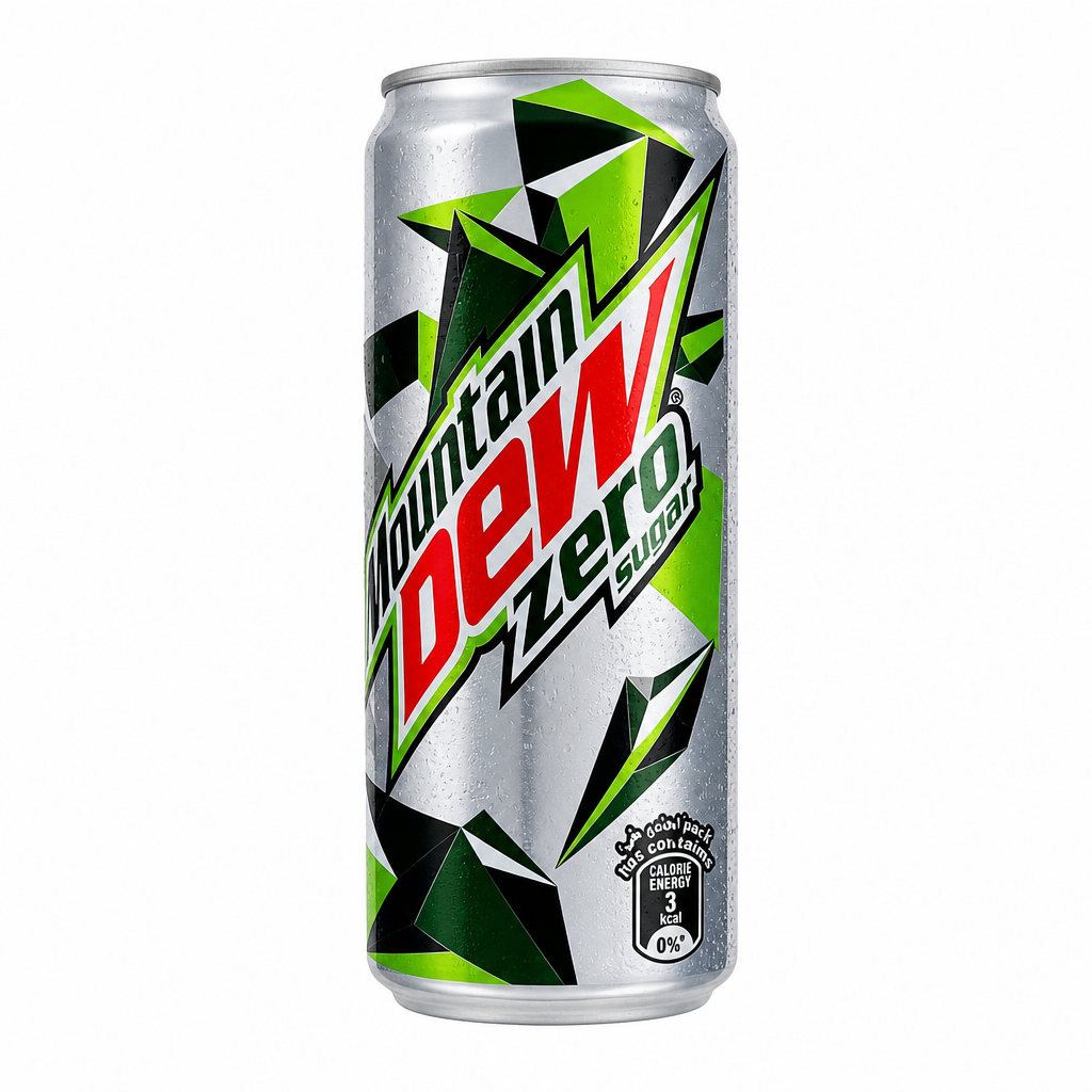MOUNTAIN DEW DIET TIN 330 ML