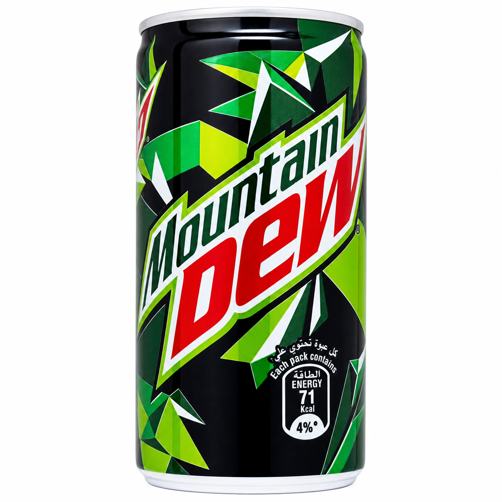 MOUNTAIN DEW TIN 150 ML
