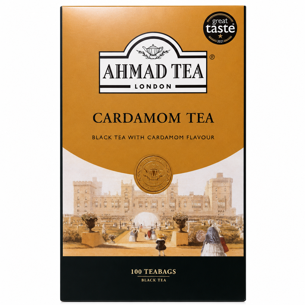AHMED CARDAMOM TEA (1X100BAGS)