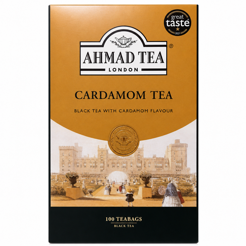 AHMED CARDAMOM TEA (1X100BAGS)