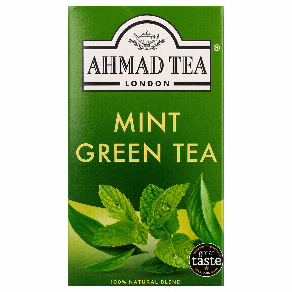 AHMED MINT GREEN TEA 12 X 100