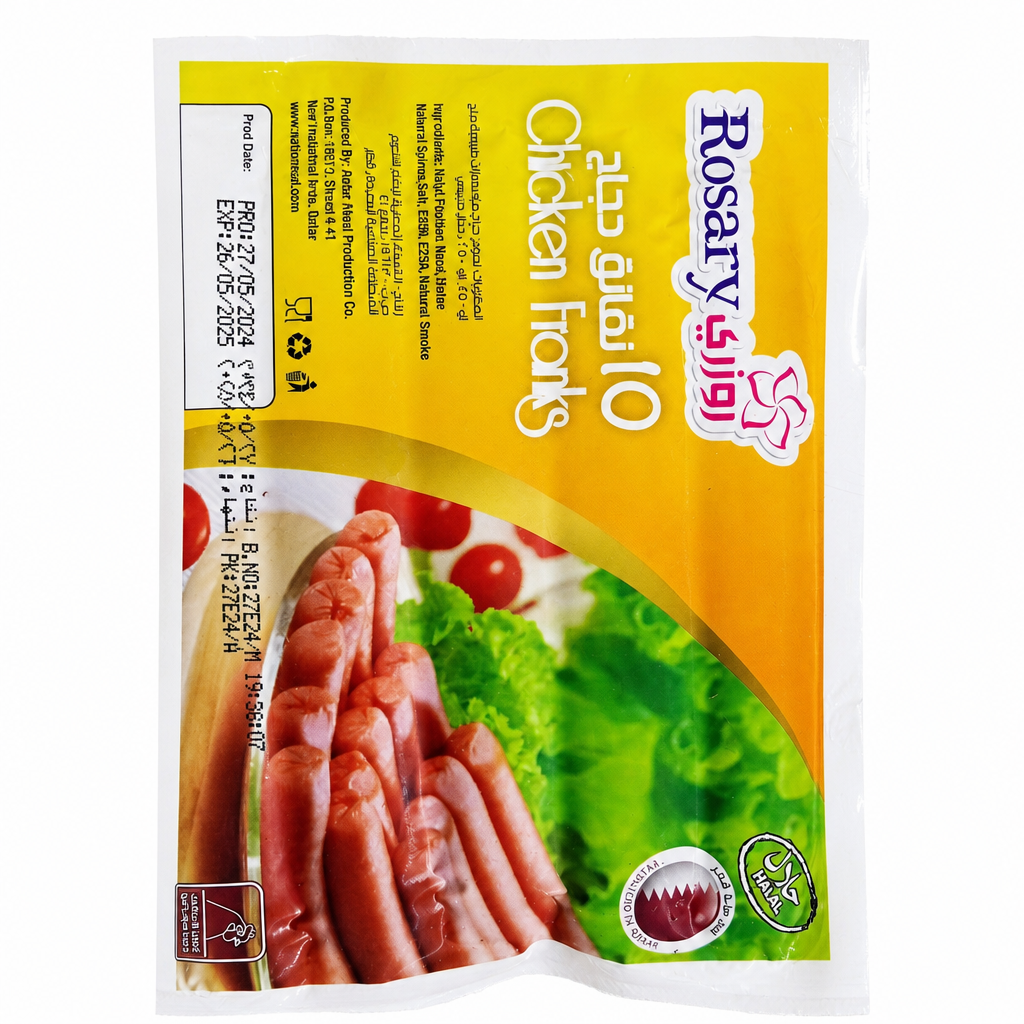 ROSARY CHICKEN FRANK 340GM