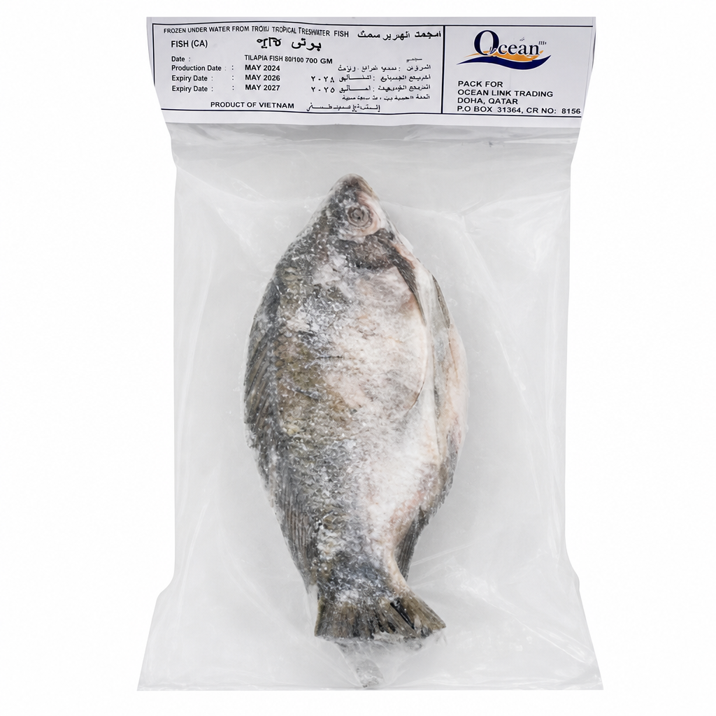 TILAPIA FISH 80/100 700 GM
