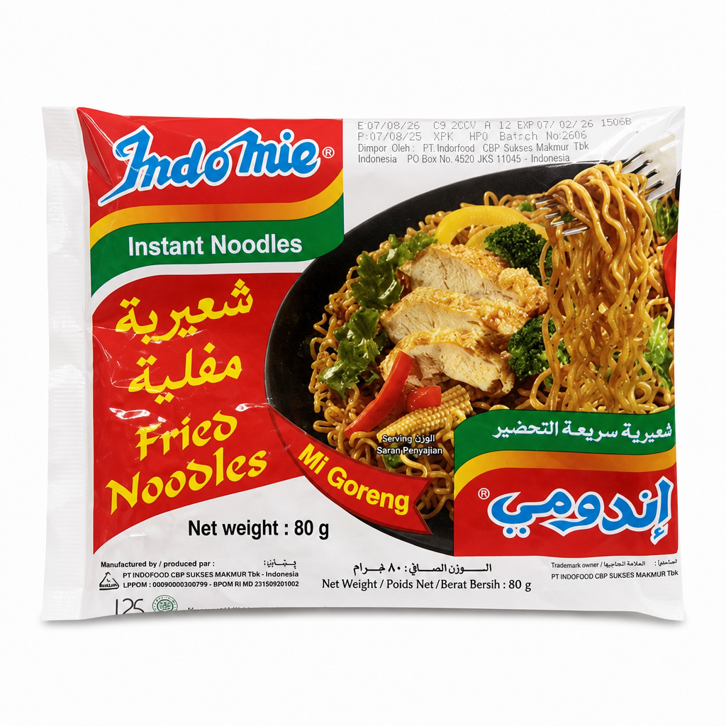 INDOMIE NOODLES FRIED MI GORENG 75GM