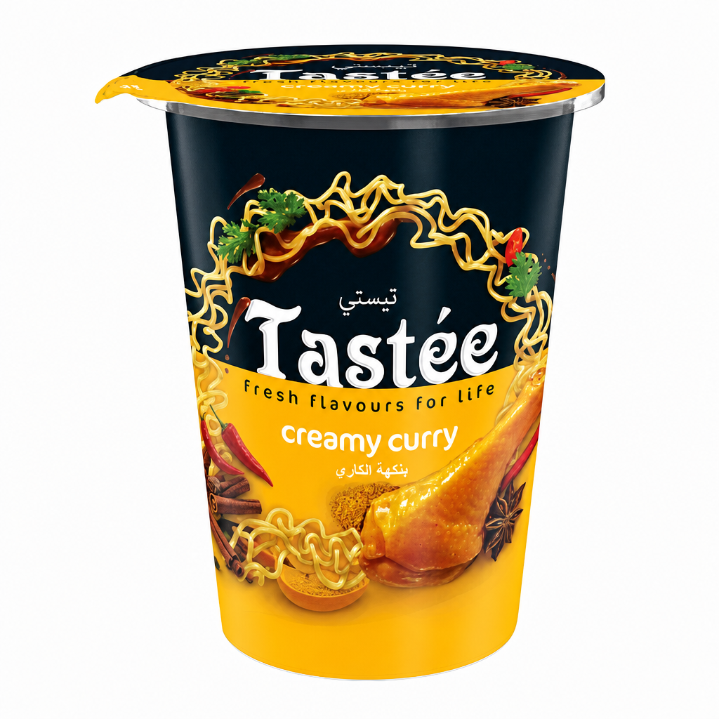 TASTY ASSTD CUP NOODLES 65GM