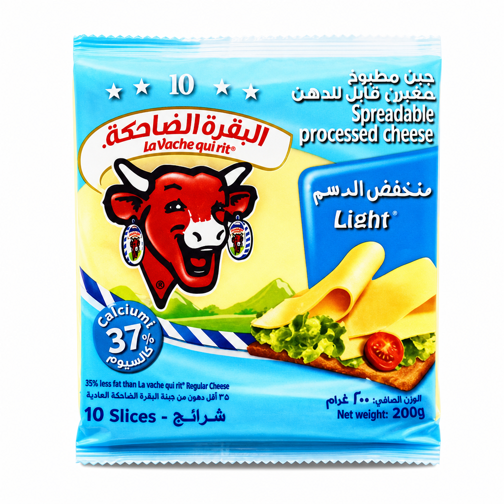CHEESE  LAVACHE LIGHT SLICE 200GM