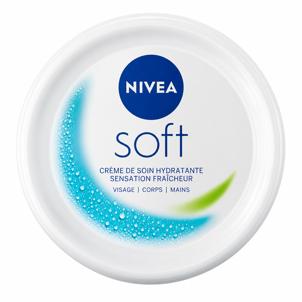 NIVEA SOFT MOISTURIZING CREAM 100 ML