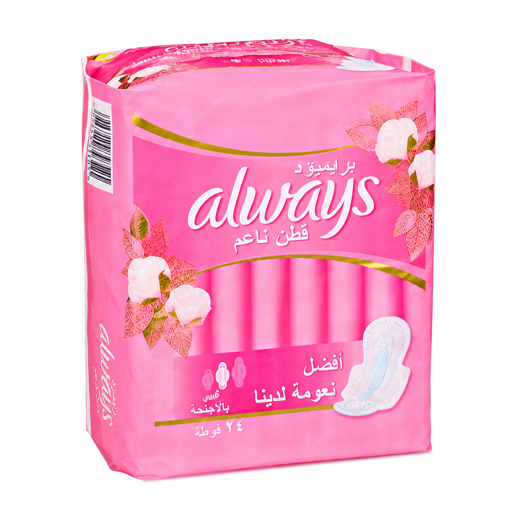 ALWAYS DIAMOND SANITARY PAD 24 PCS