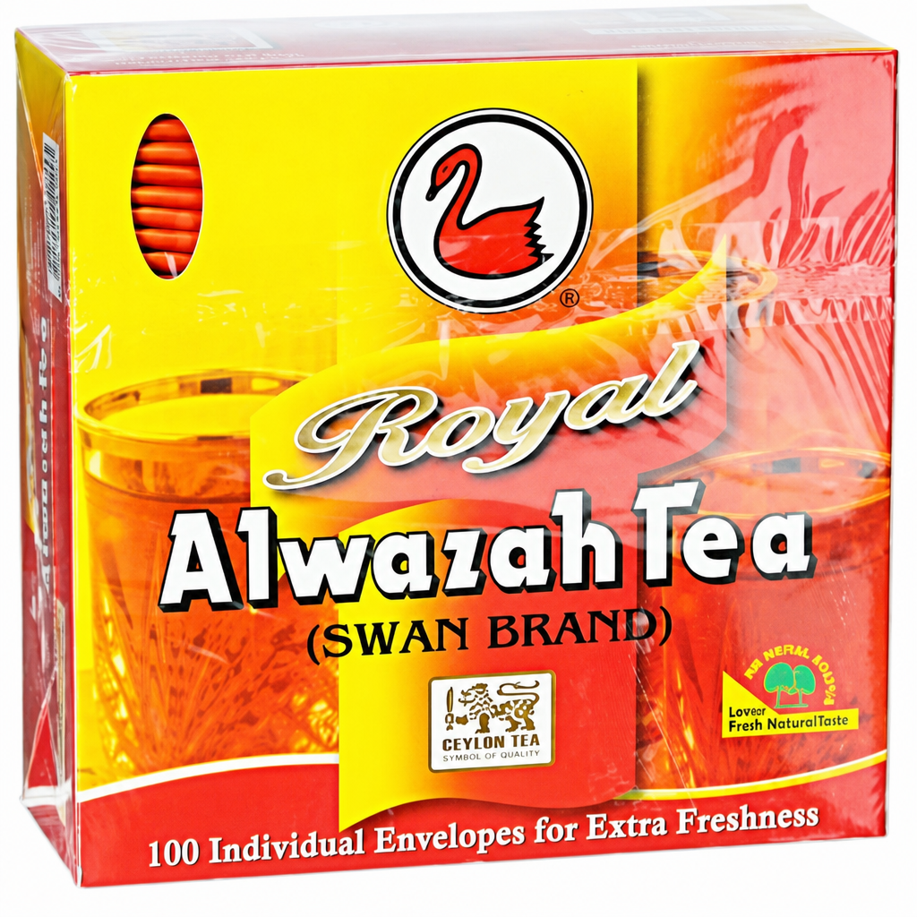 AL WAZAH BLACK TEA PREMIUM 24X 100X2GM