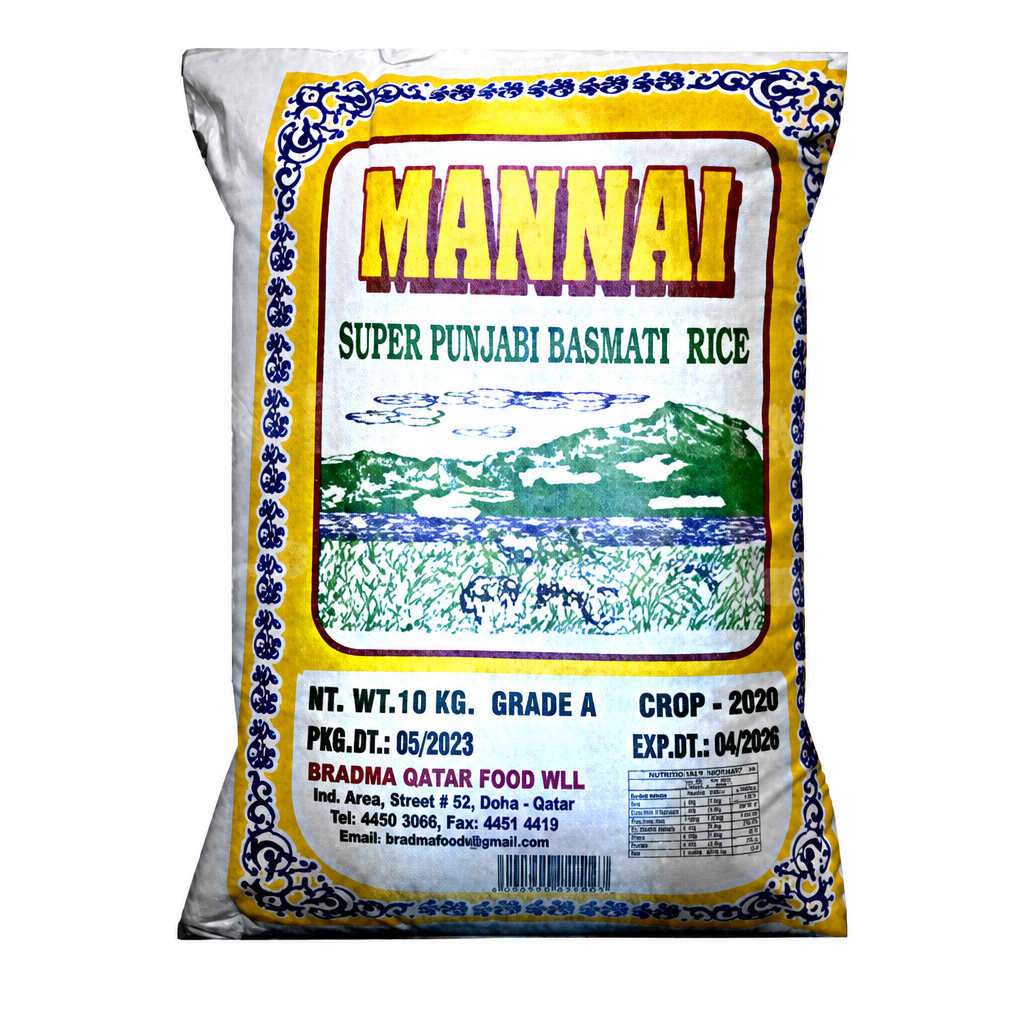 RICE MANNAI SUPR PUNJABI BASMATI 10KG