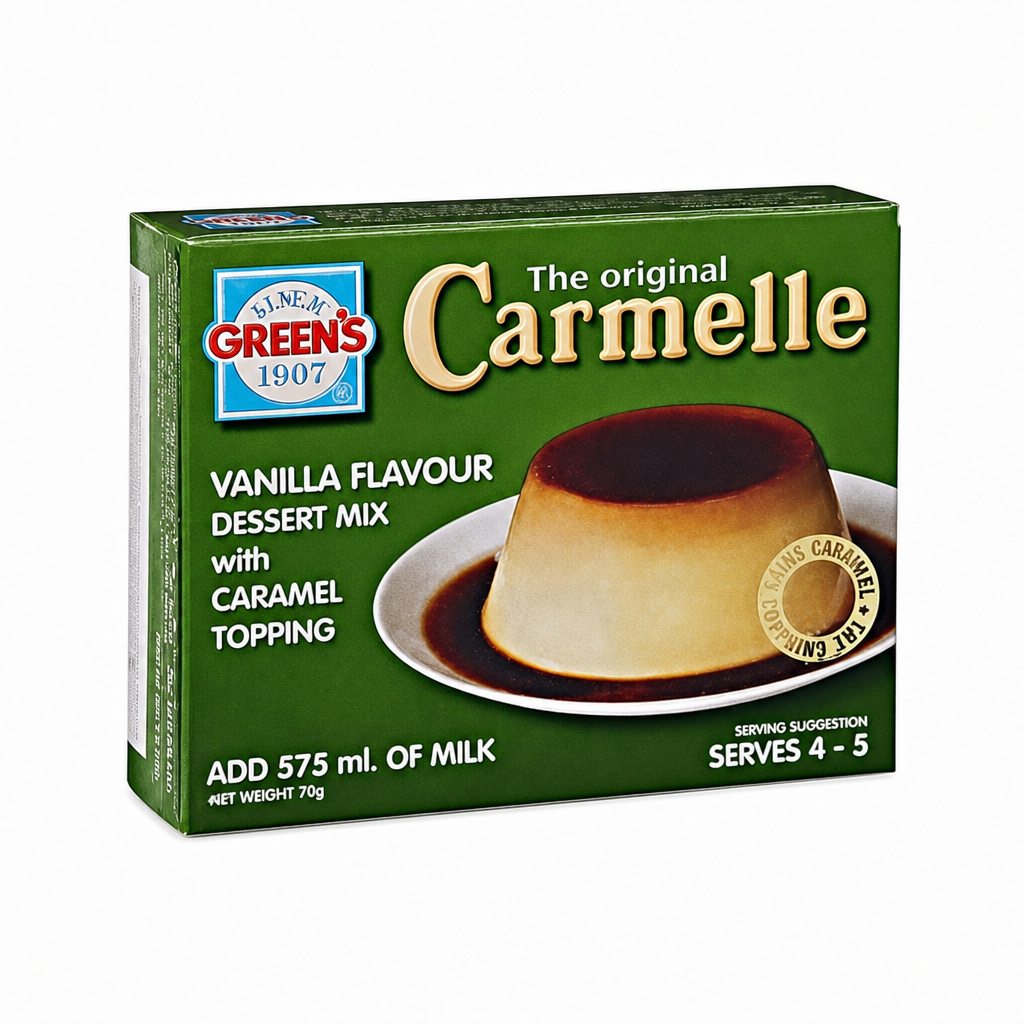 CREAM CARAMEL GREENS 70GM