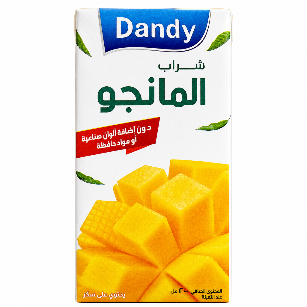 DANDY MANGO JUICE TETRA PACK 200ML