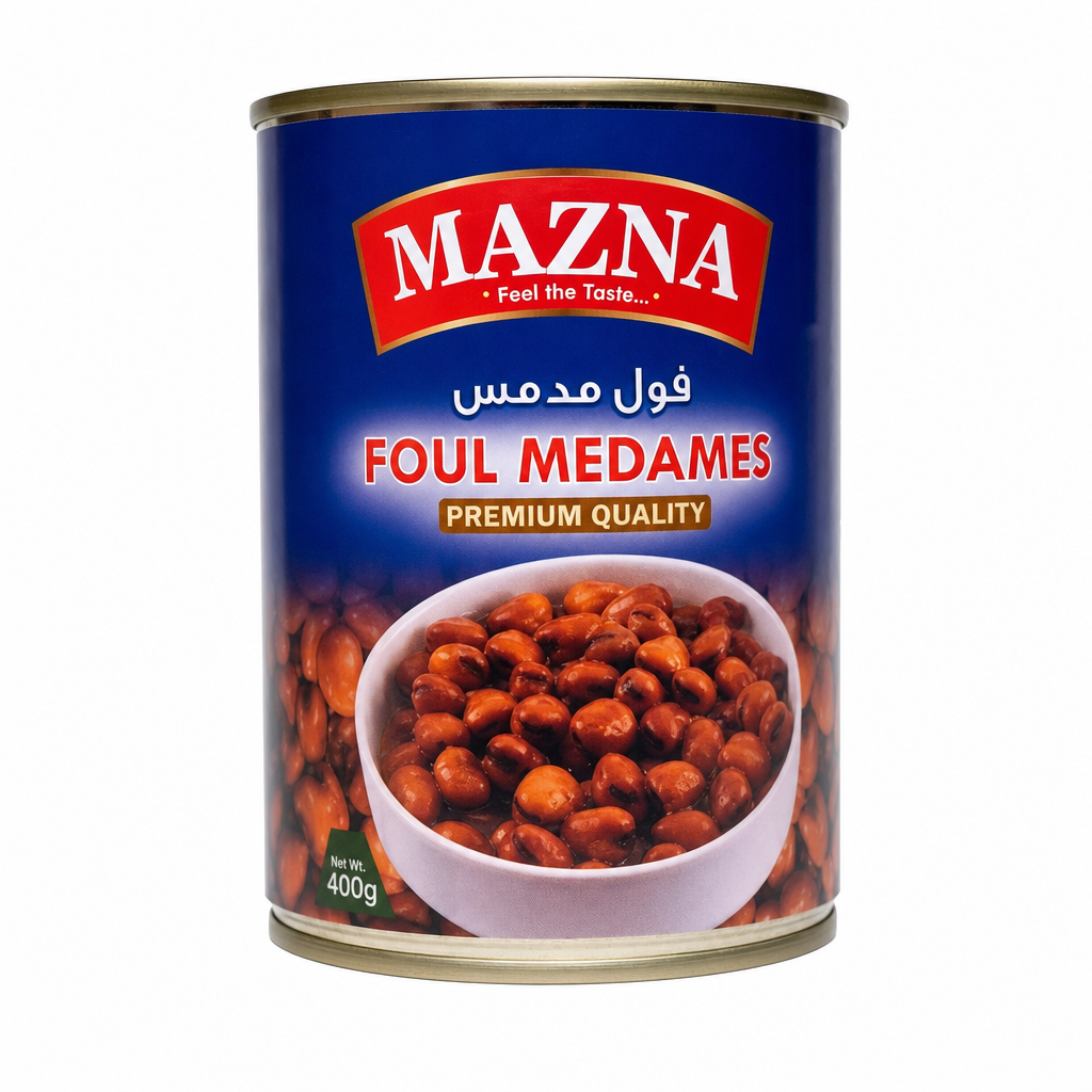 MAZNA CANNED FOUL MEDAMES 400GM