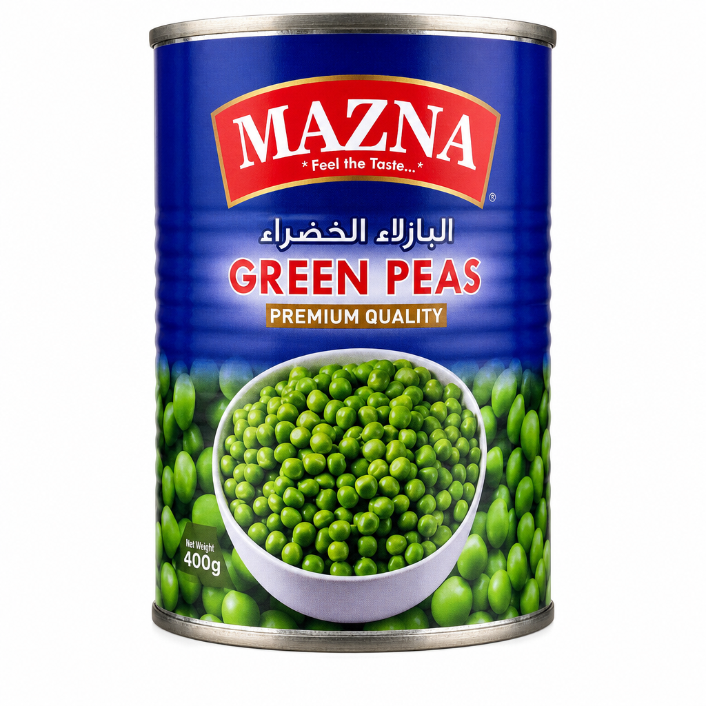 MAZNA GREAN PEAS 400GM