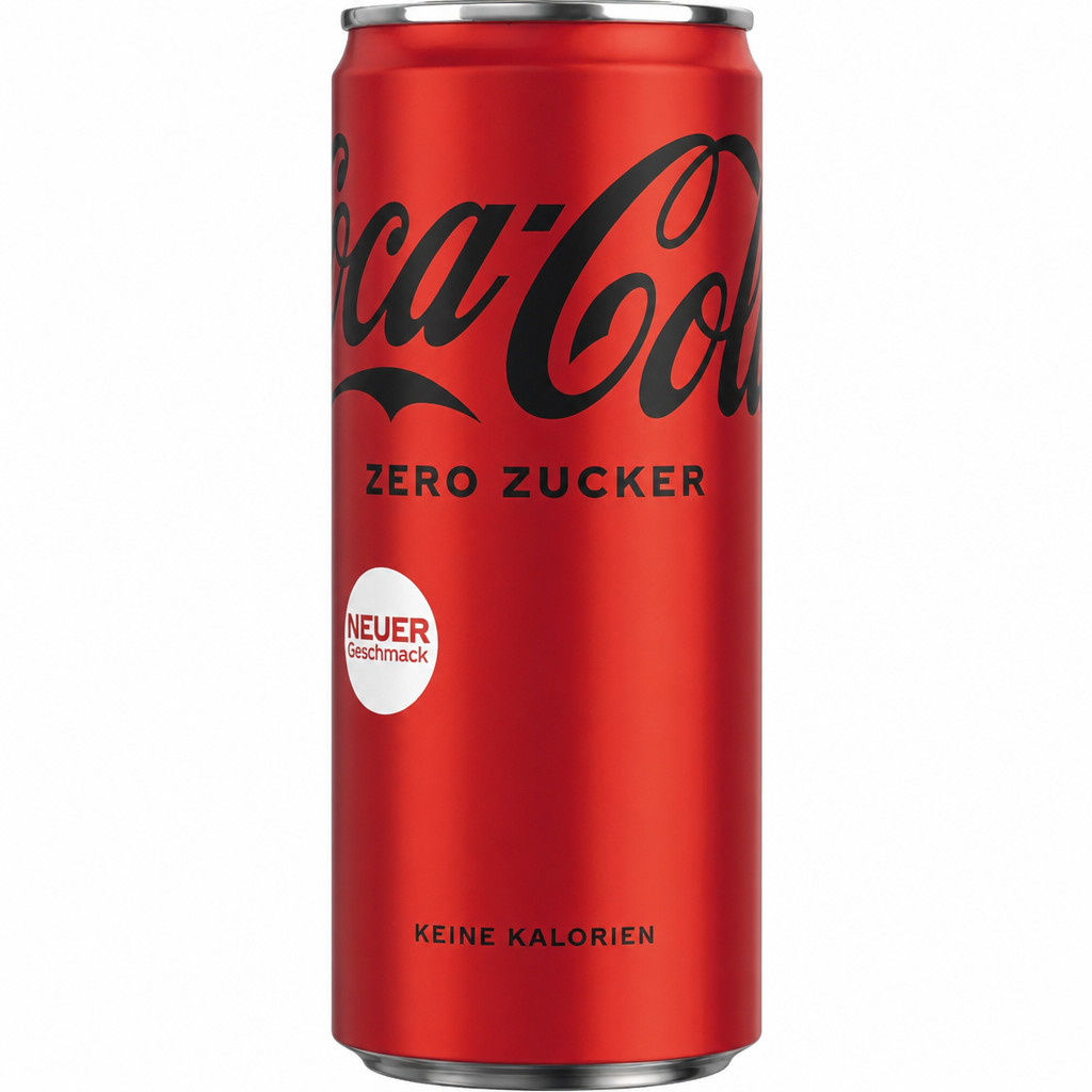 COCA COLA ZERO TIN 330ML