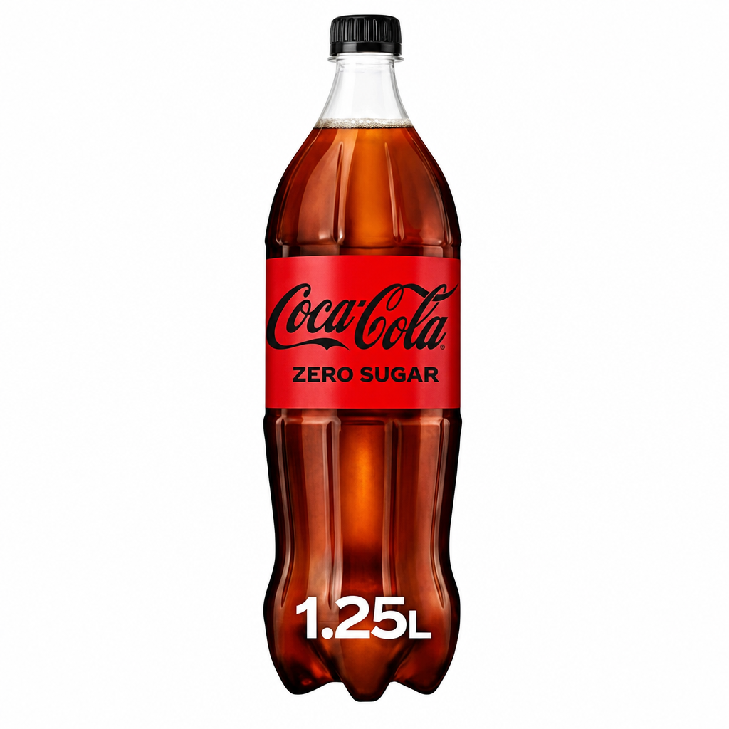 COCA COLA ZERO 1.25 LTR