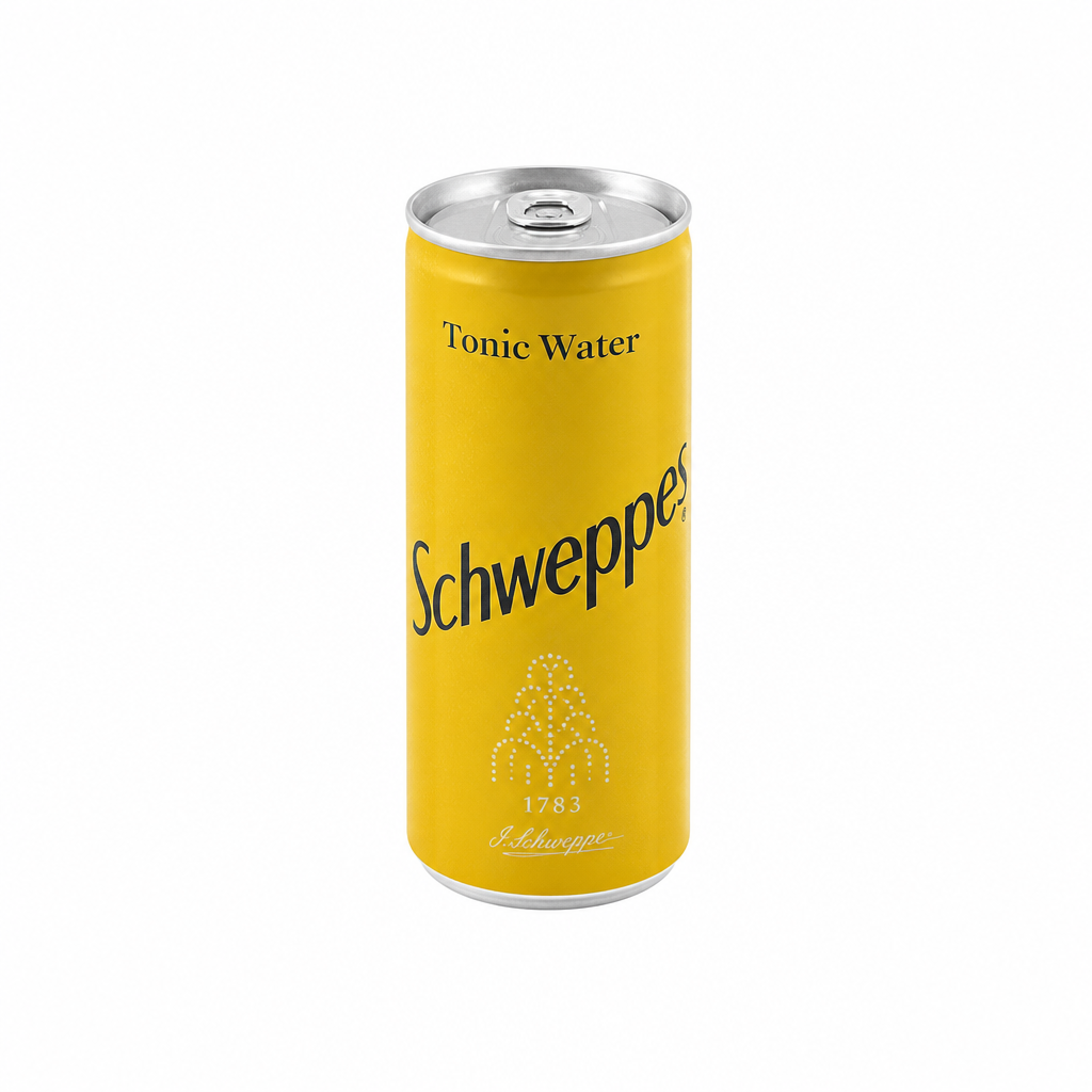 SCHWEPPES TONIC WATER TIN 250 ML