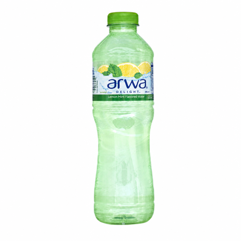 ARWA DELIGHT WATER LEMON MINT 500ML