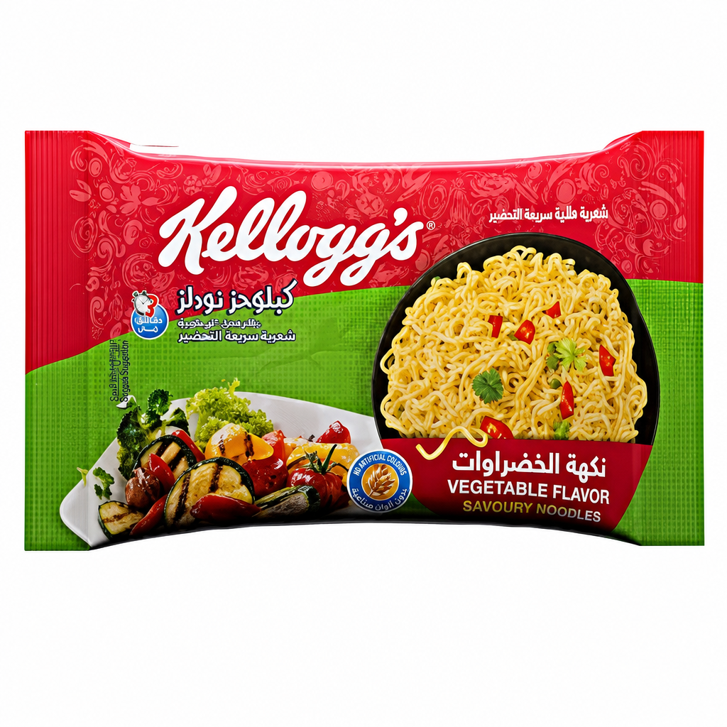 KELLOGGS VEGETABLE FLAVOUR NOODLES 70G