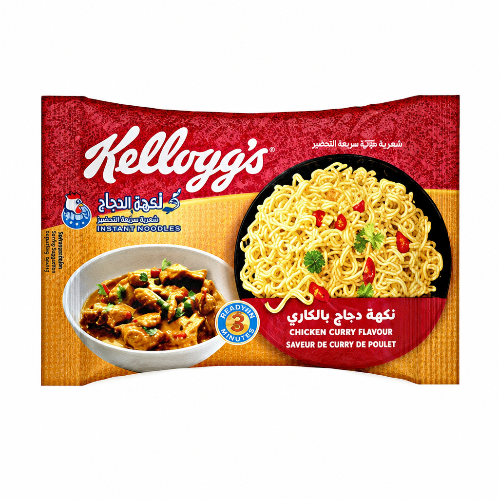 KELLOGGS CHICKEN CURRY FLAVOUR NOODLES 70G