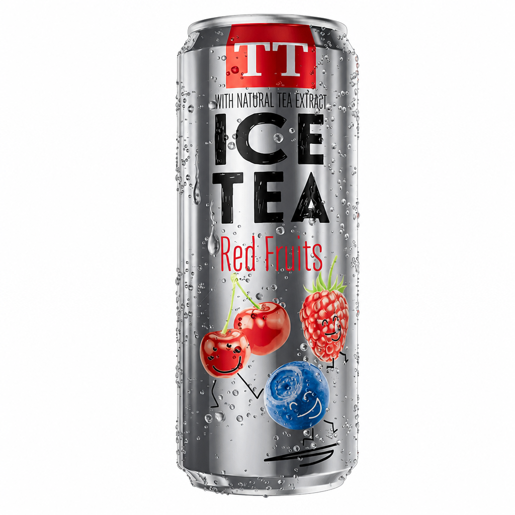 TT ICE TEA DRINK RED FRUITS 330ML