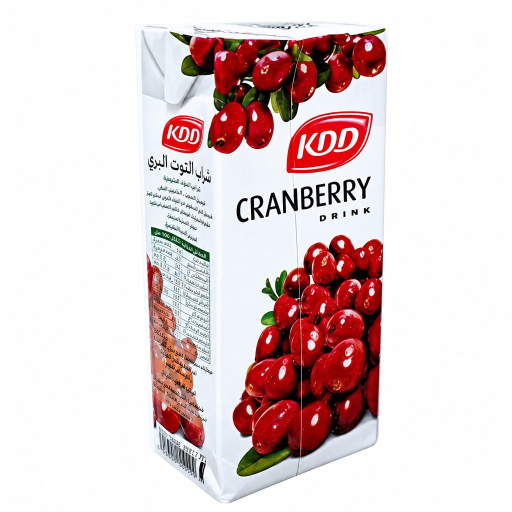 KDD CRANBERRY JUICE  1 LTR