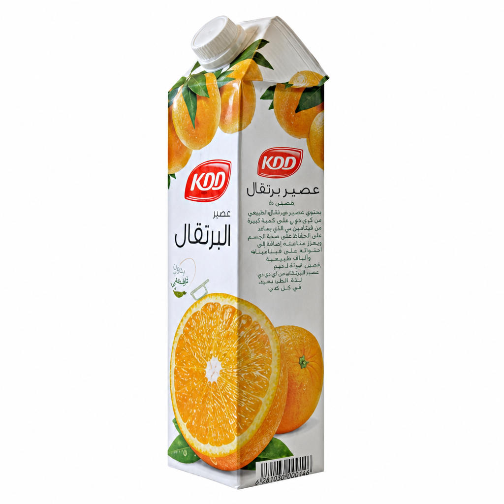JUICE ORANGE 1LTR KDD