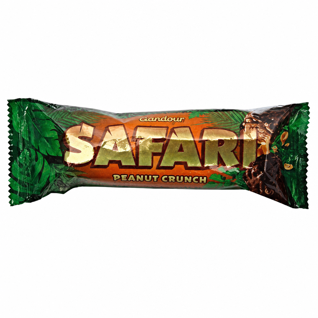 GANDOUR SAFARI PEANUT CRUNCH 34G