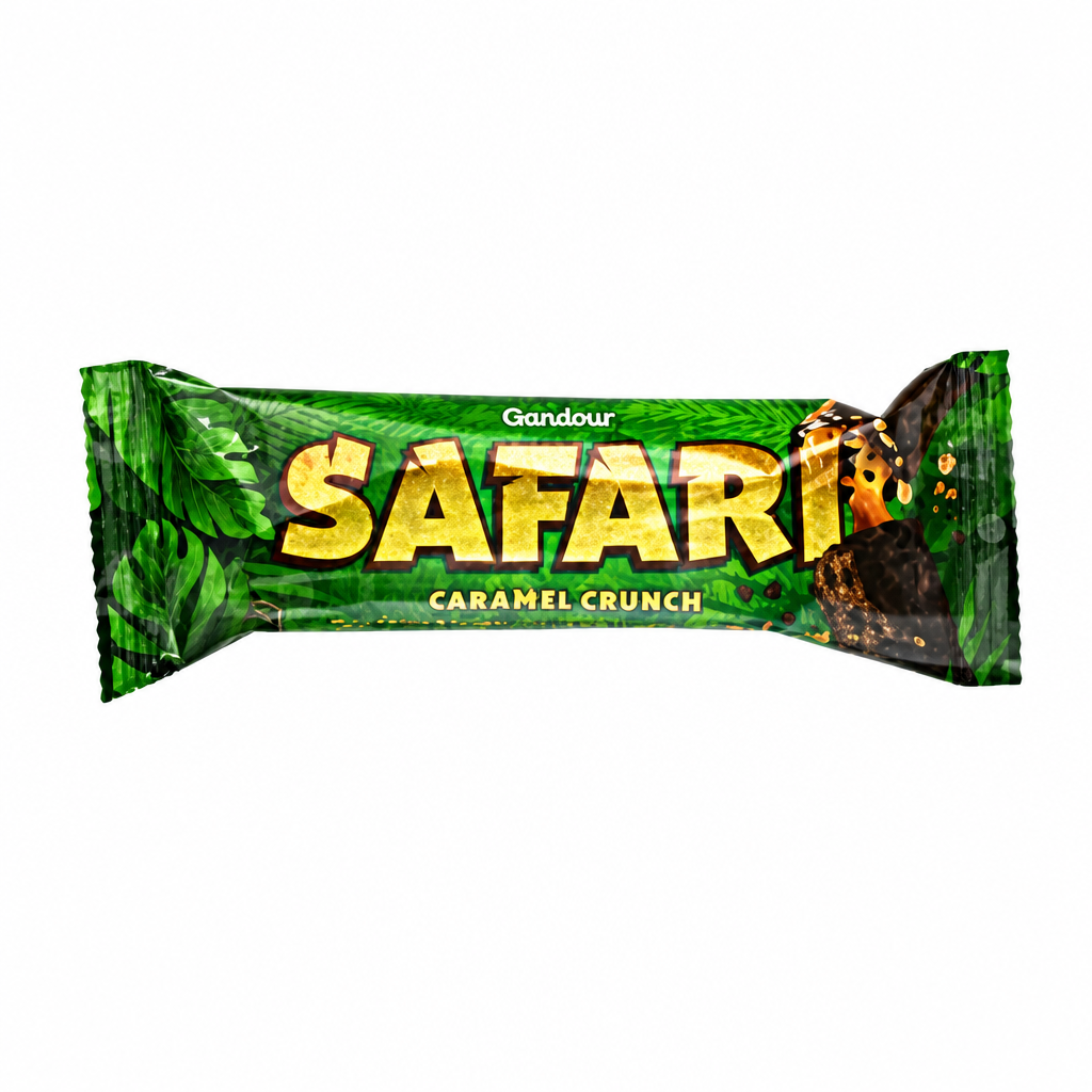GANDOUR SAFARI CARAMEL CRUNCH 32G