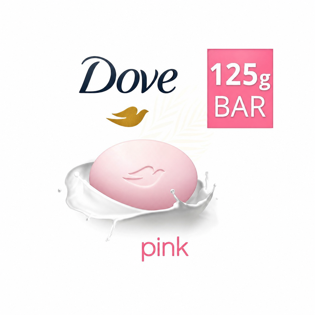 DOVE BAR 125G PINK  4PCS @ 10%OFF