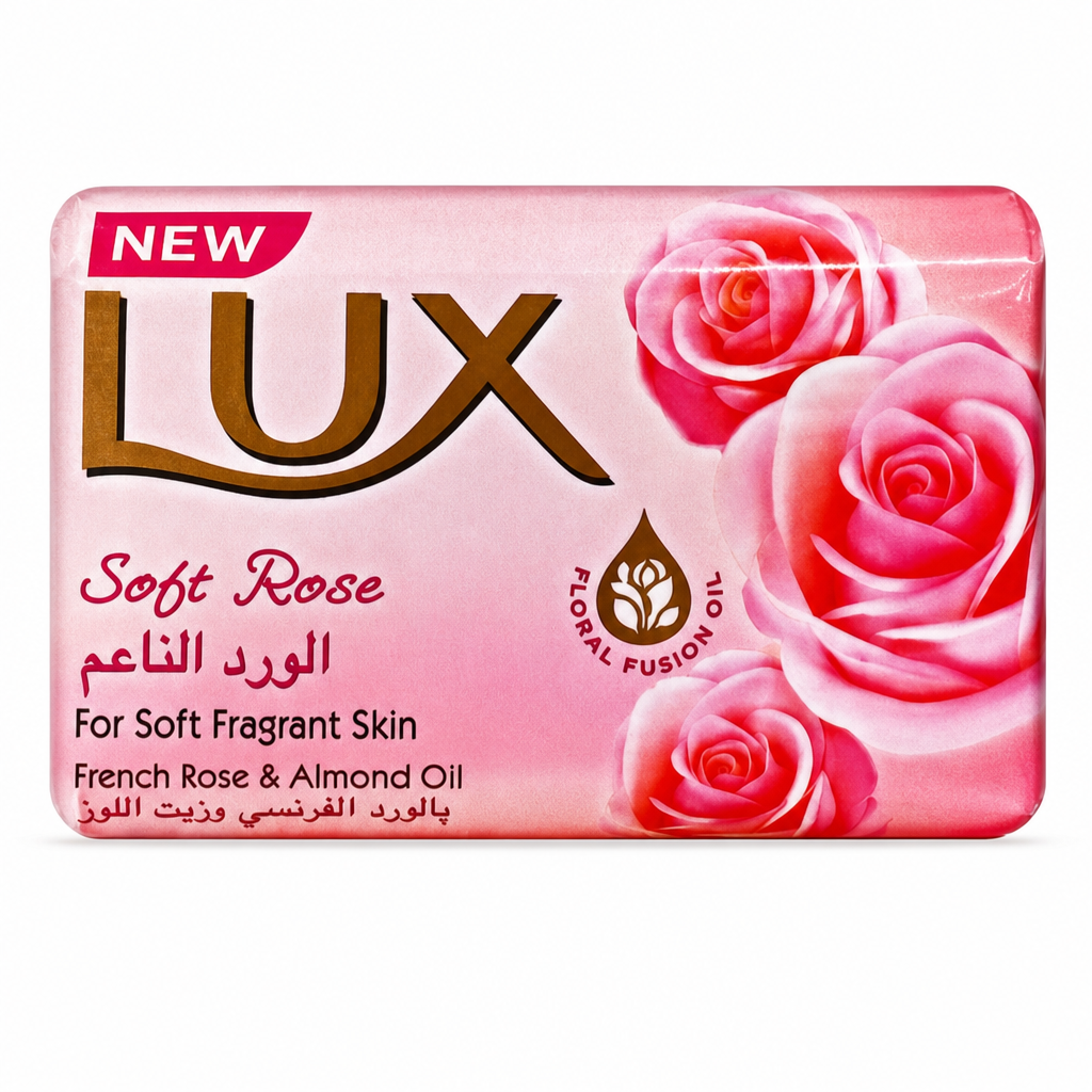LUX SOAP SOFT ROSE 120 GM