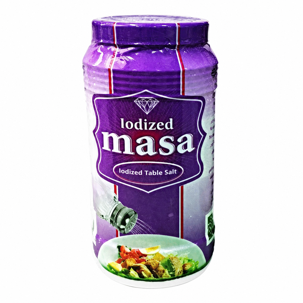 MASA REFINED IODIZED SEA SALT 700GM