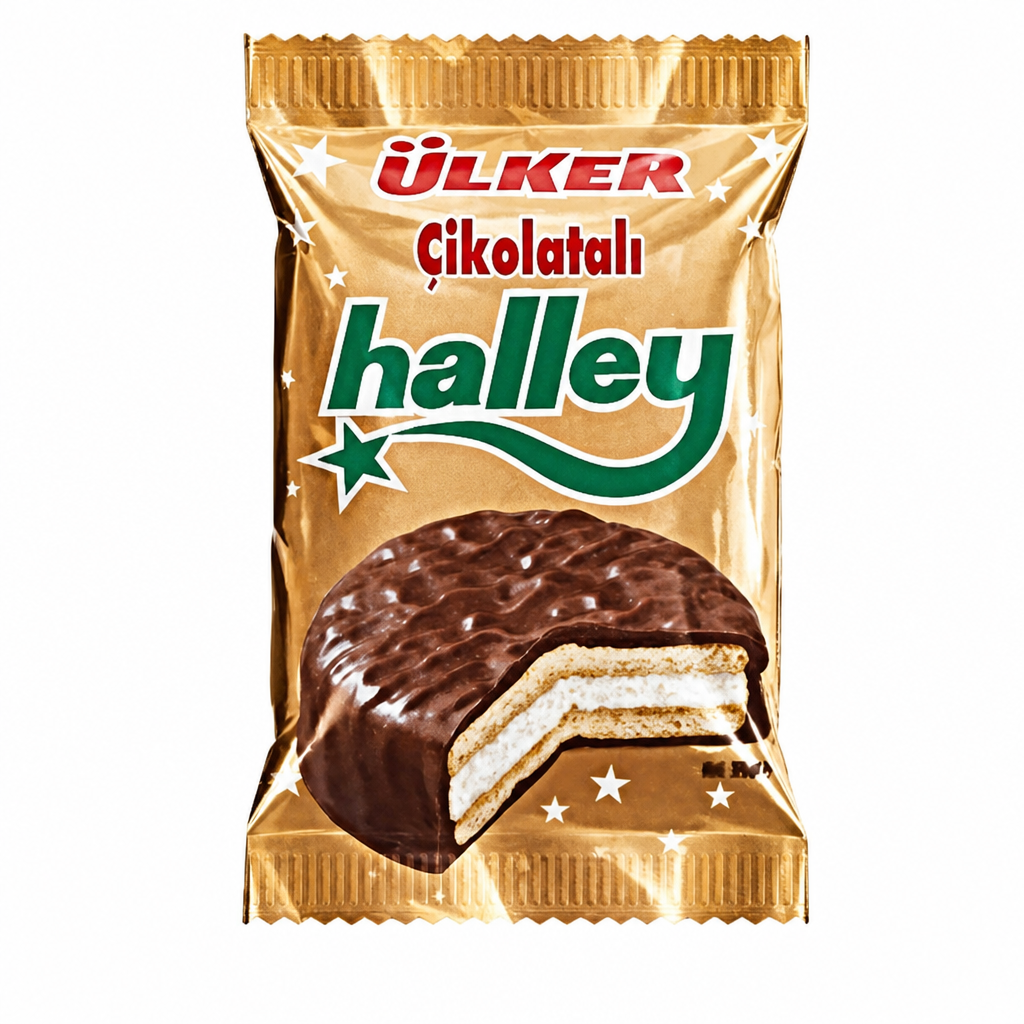 ULKER HALLEY MILK CHOCO 26 GM REG