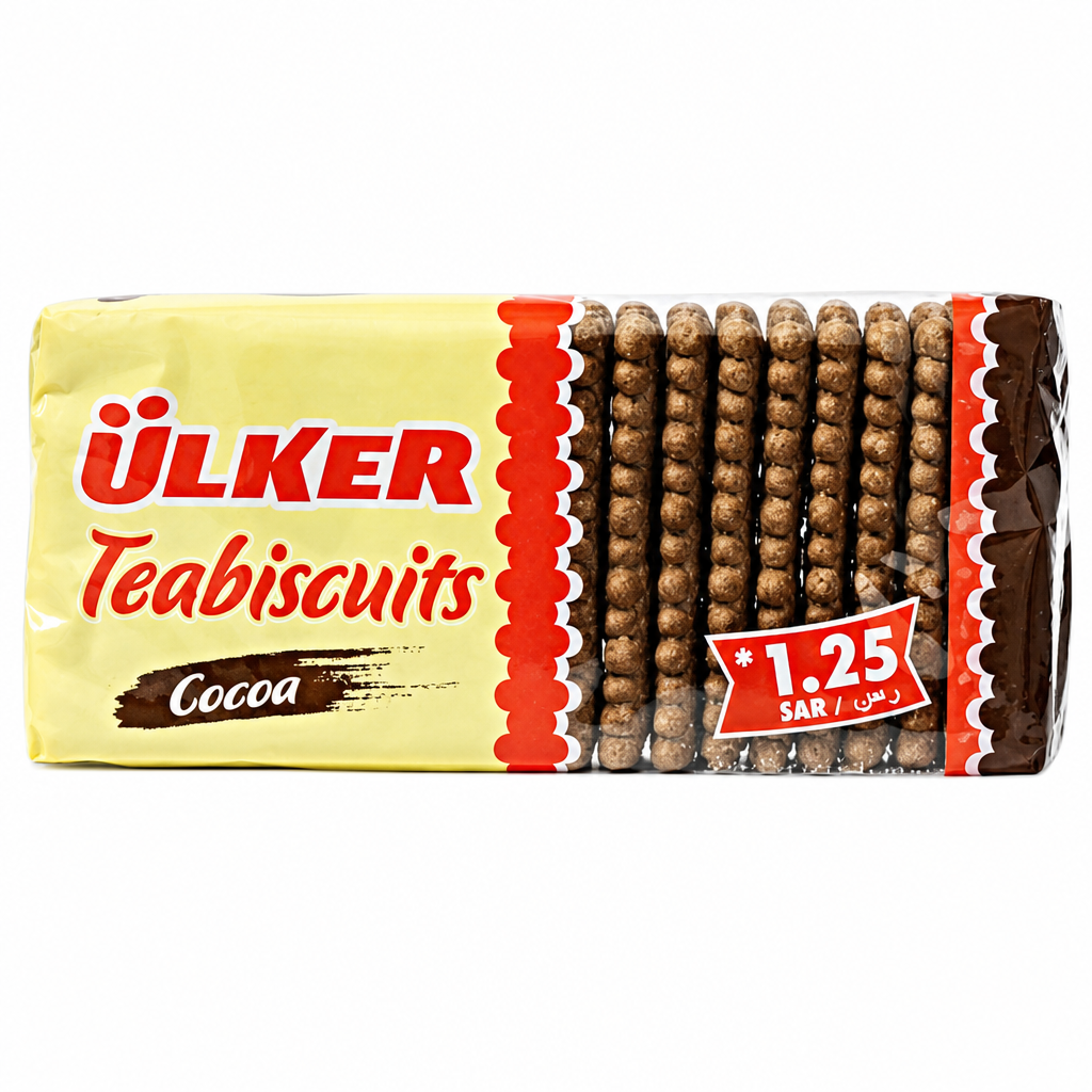 ULKER TEA BISCUIT CACAO 70G