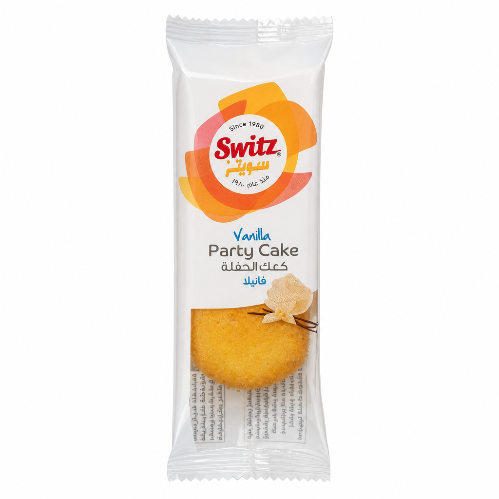 SWITZ PARTY CAKE VANILLA 32 GM