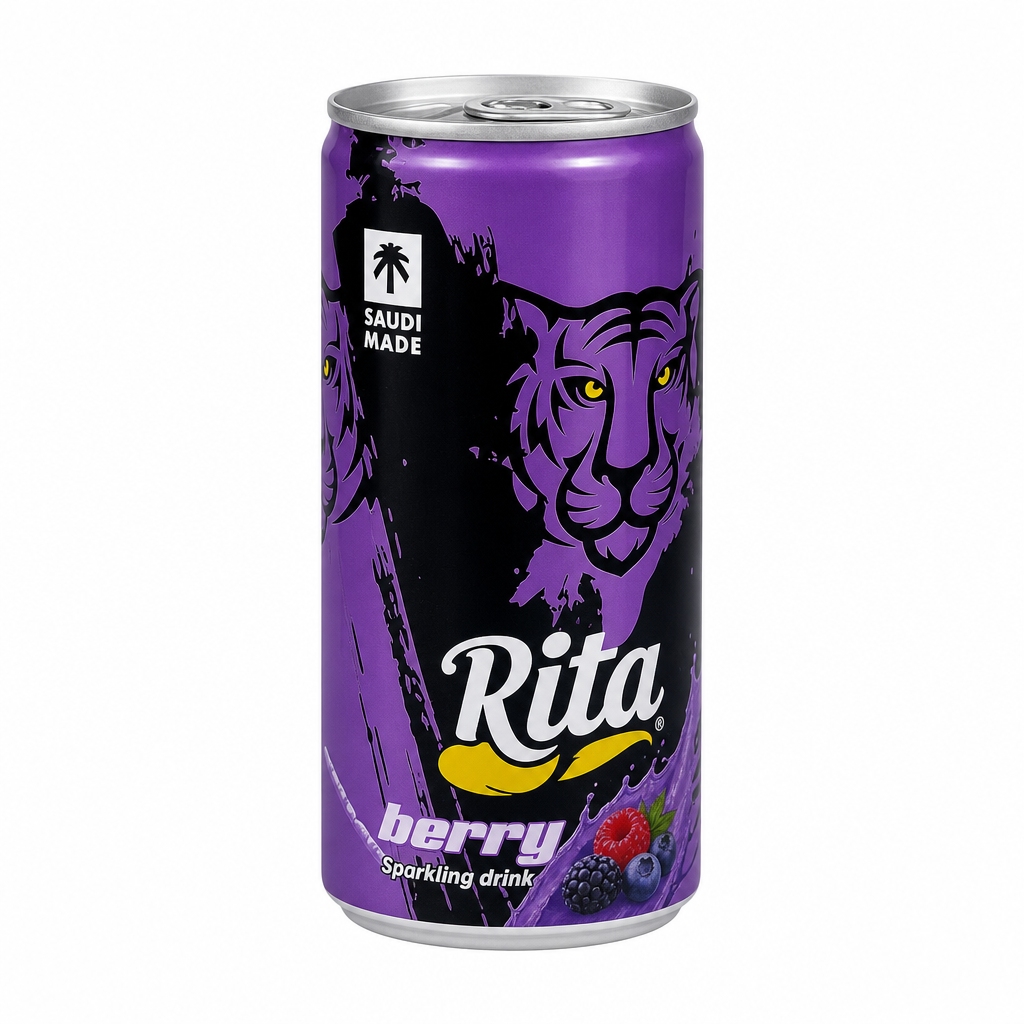 RITA BERRY SPARKLING DRINK CAN 240ML