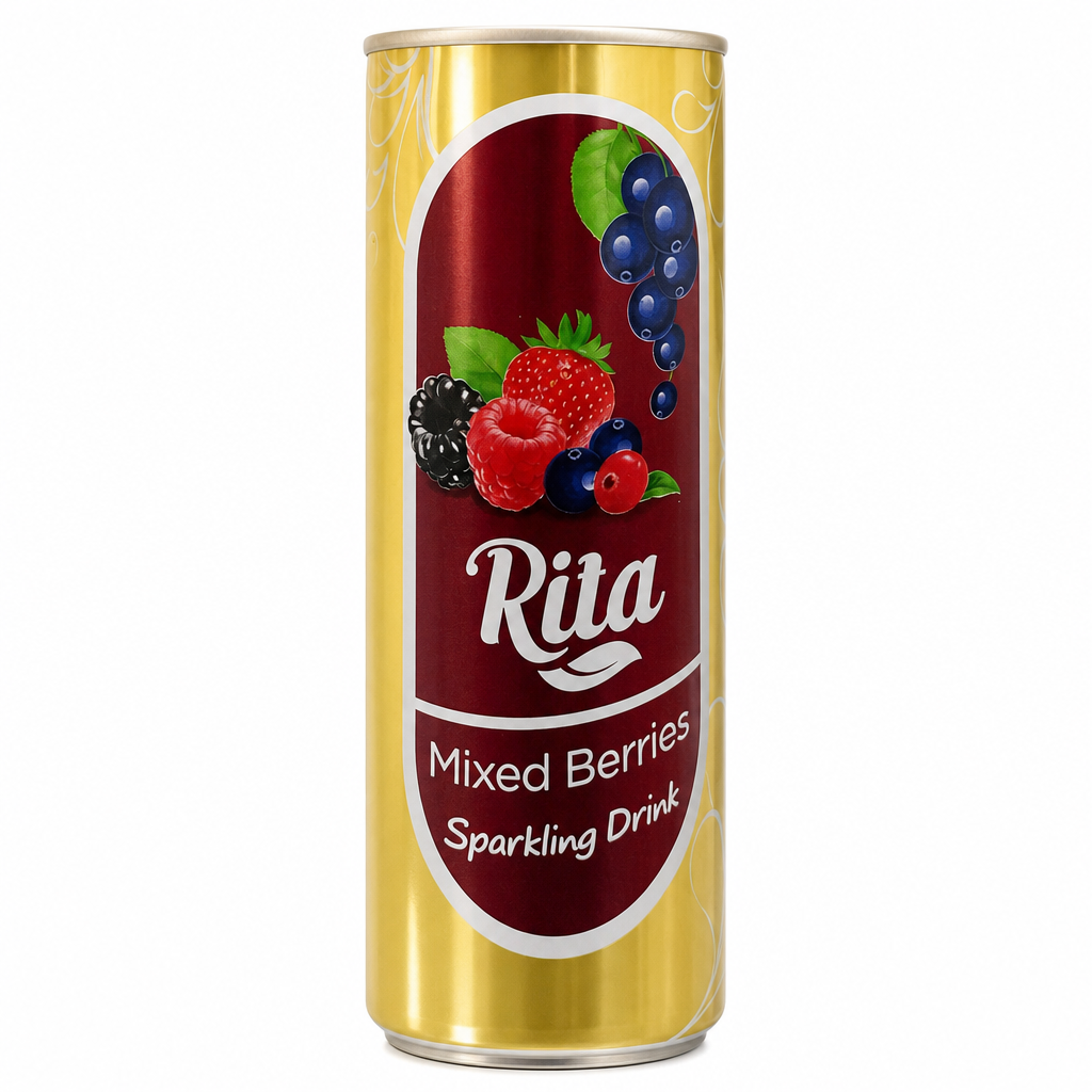 RITA MIXED BERRIES SPARKLING DRINK240ML