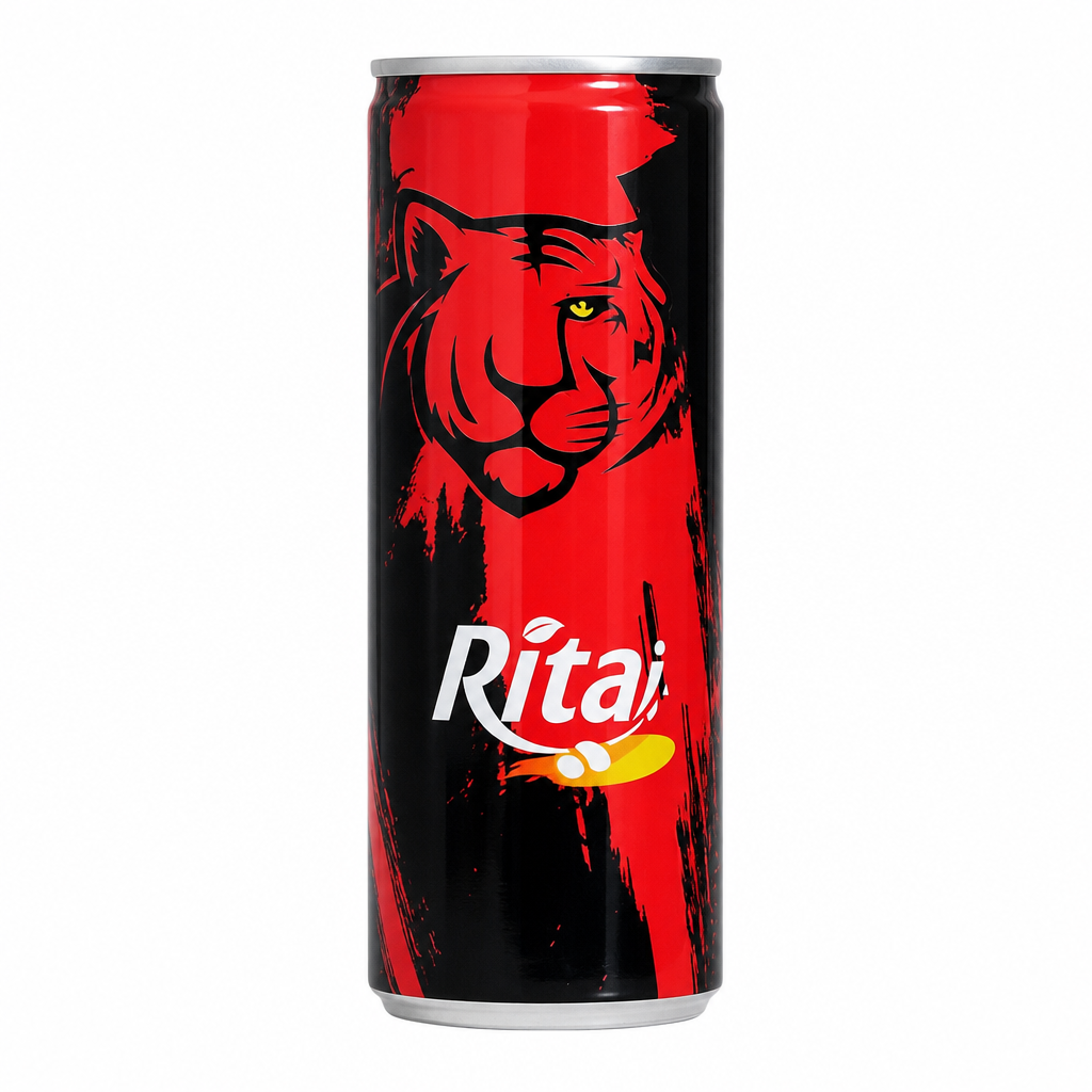 RITA RED SPARKLING DRINK CAN 240ML