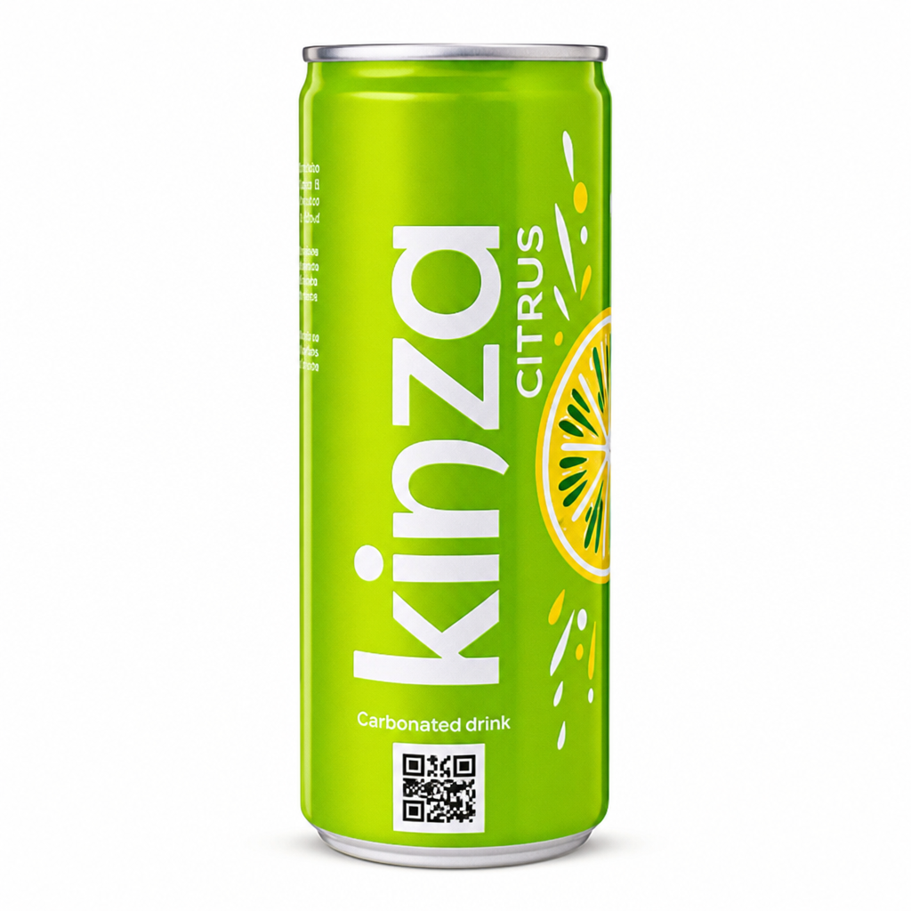 KINZA CITRUS CAN 250 ML