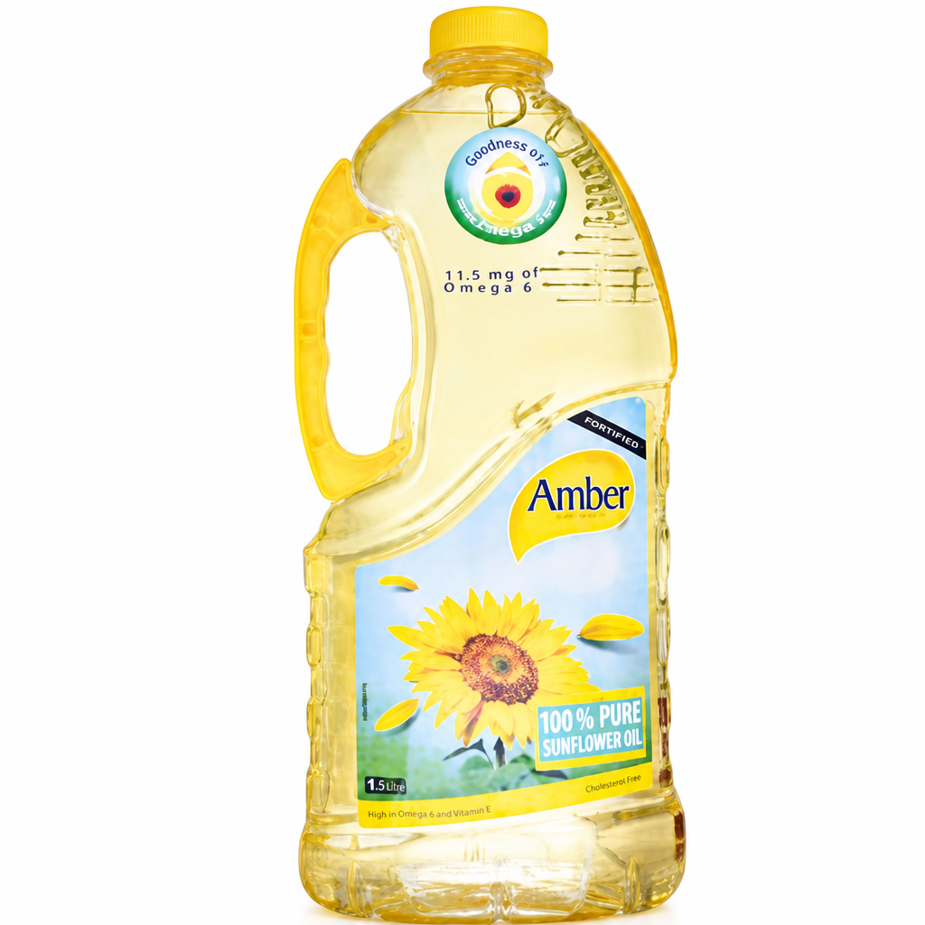 AMBER SUNFLOWER OIL 1.5 LTR