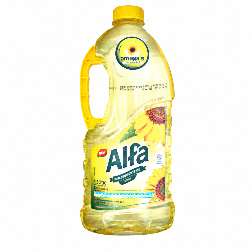 ALFA PURE SUNFLOWER OIL 1.5LTR