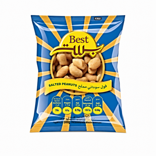 BEST PEANUT GROCERY POUCH 13GM