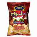 AL MUDHISH POTATO RIPPLE RUNCH CHILLI 150 GM