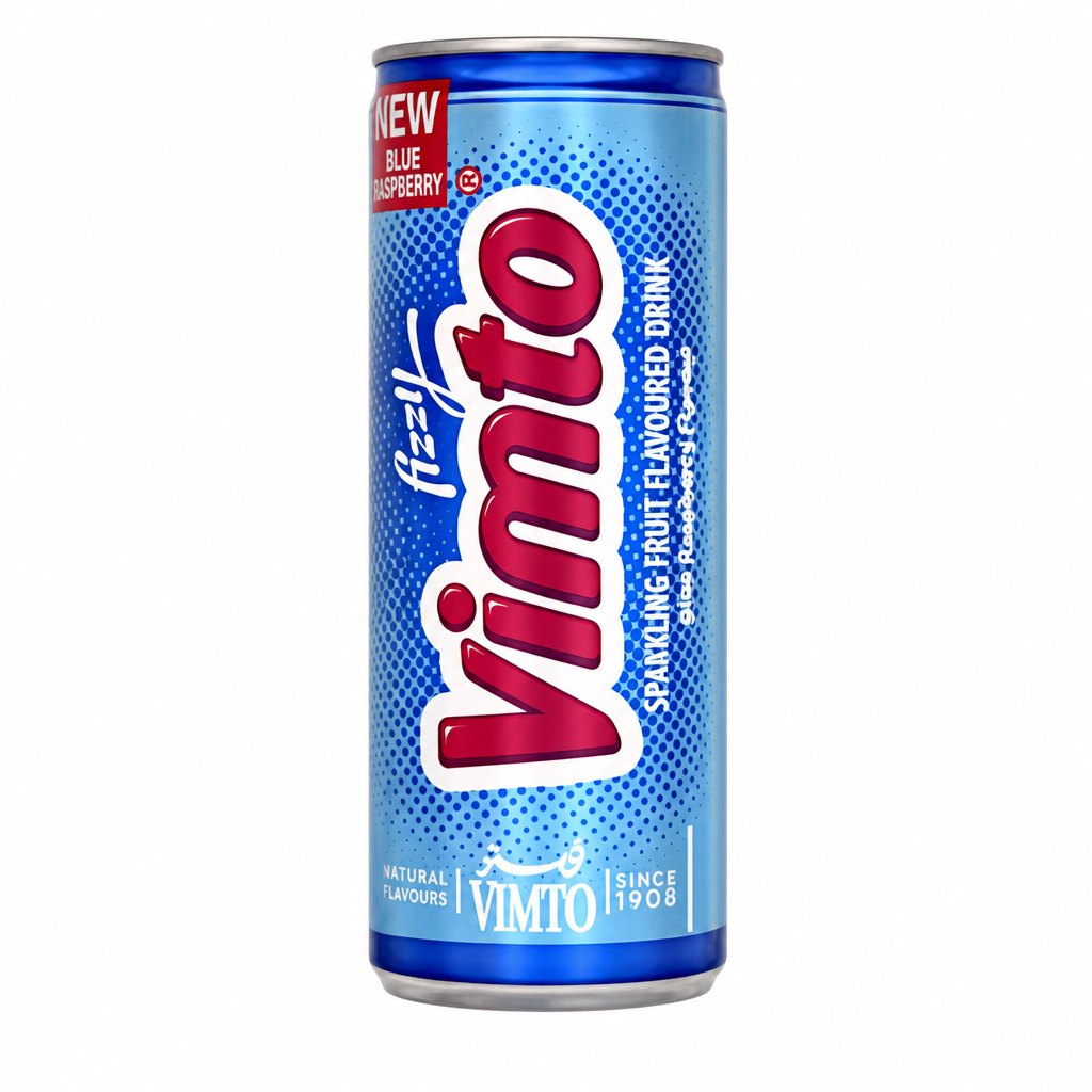 VIMTO CAN BLUE RASPBERRY  250 ML