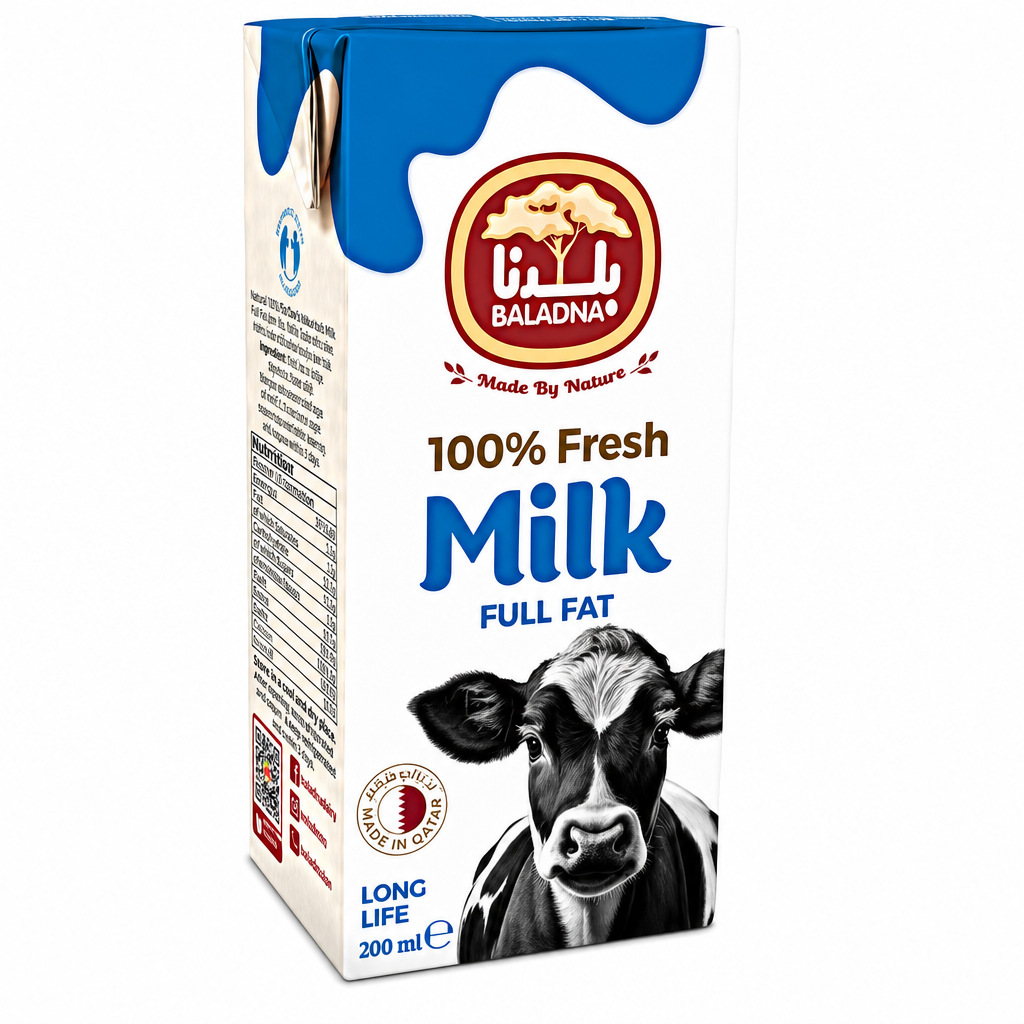 BALADNA LONG LIFE MILK  200ML FF