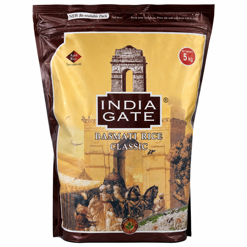 INDIA GATE CLASSIC BASMATI RICE 5KG
